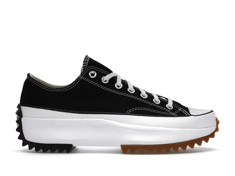 コンバース 厚底 ランスタ ハイク BLACK ローカット 168816C