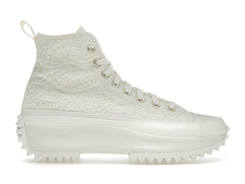 Converse Run Star Hike Platform Hi Daisy Cord Egret