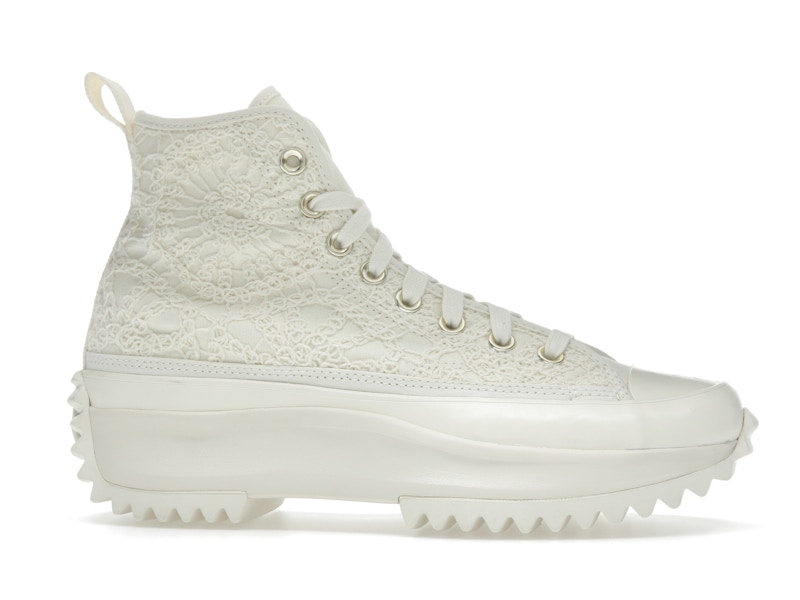 Converse Run Star Hike Platform Hi Daisy Cord Egret