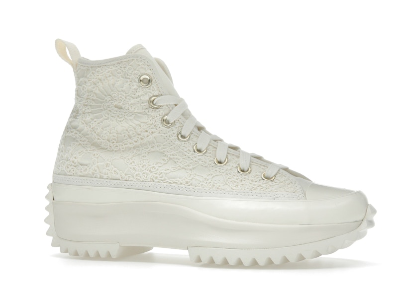 Converse Run Star Hike Platform Hi Daisy Cord Egret