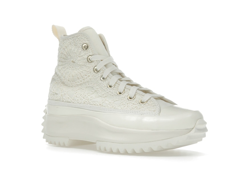 Converse Run Star Hike Platform Hi Daisy Cord Egret