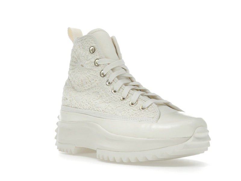 Converse Run Star Hike Platform Hi Daisy Cord Egret