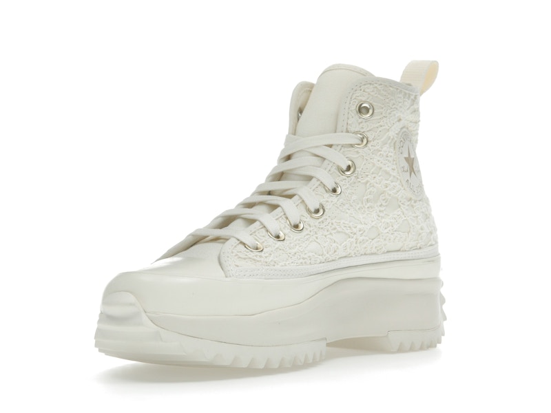 Converse Run Star Hike Platform Hi Daisy Cord Egret