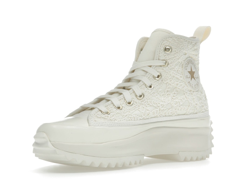 Converse Run Star Hike Platform Hi Daisy Cord Egret