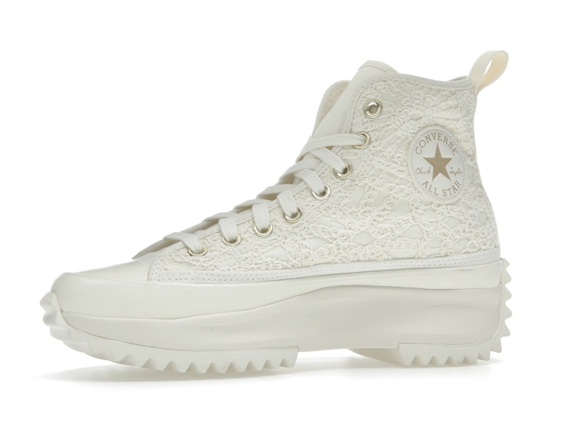 Converse Run Star Hike Platform Hi Daisy Cord Egret