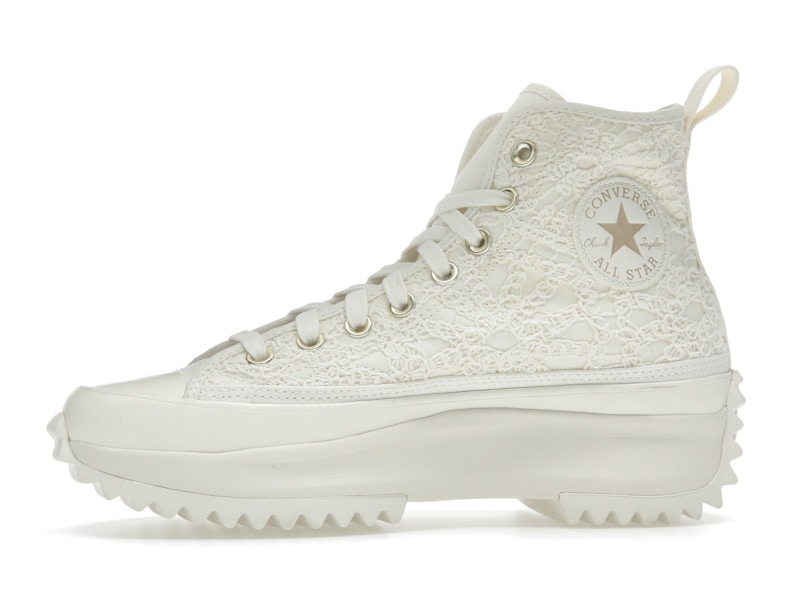 Converse Run Star Hike Platform Hi Daisy Cord Egret
