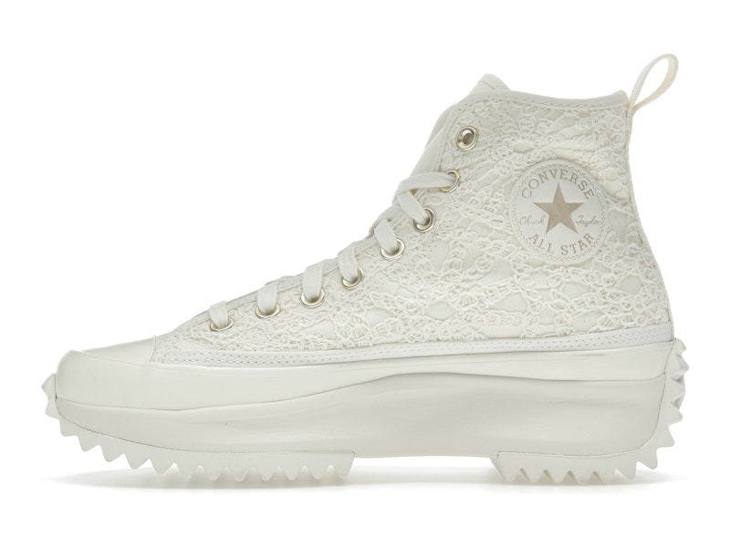 Converse Run Star Hike Platform Hi Daisy Cord Egret