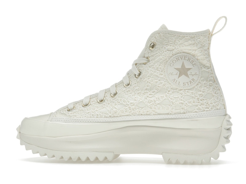 Converse Run Star Hike Platform Hi Daisy Cord Egret