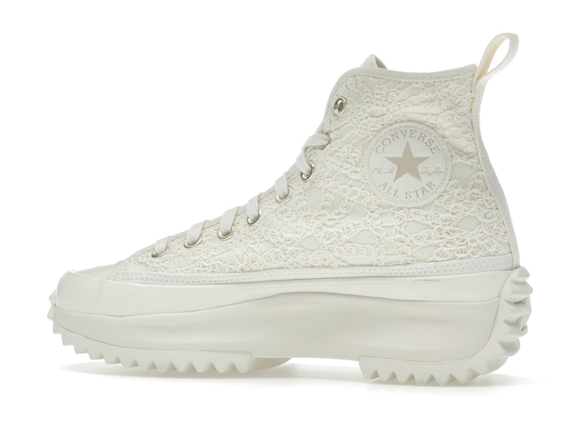 Converse Run Star Hike Platform Hi Daisy Cord Egret