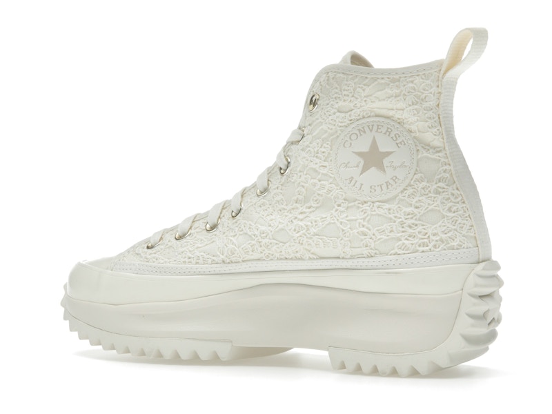 Converse Run Star Hike Platform Hi Daisy Cord Egret