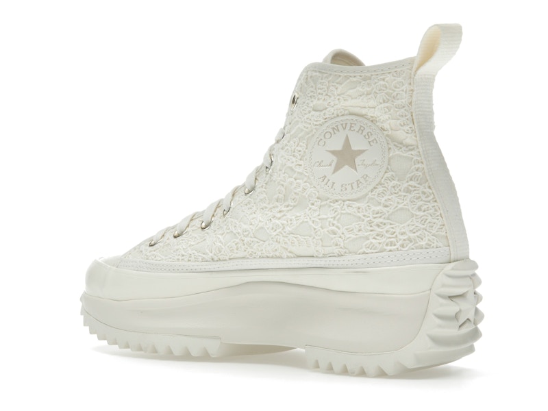 Converse Run Star Hike Platform Hi Daisy Cord Egret