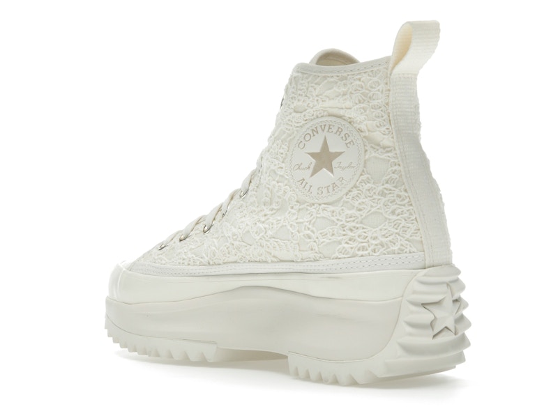 Converse Run Star Hike Platform Hi Daisy Cord Egret