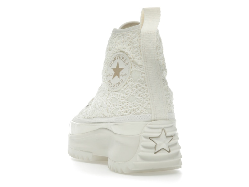 Converse Run Star Hike Platform Hi Daisy Cord Egret
