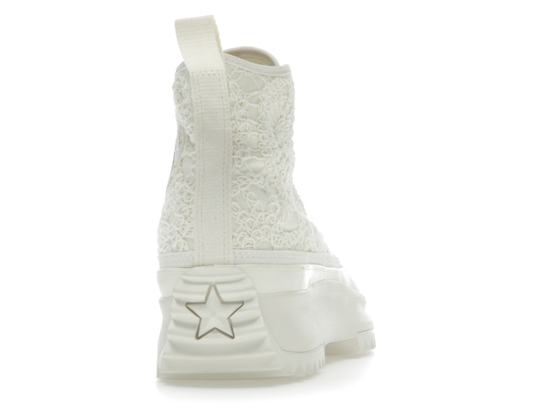 Converse Run Star Hike Platform Hi Daisy Cord Egret