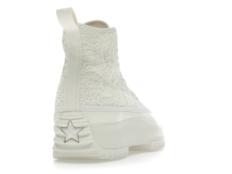 Converse Run Star Hike Platform Hi Daisy Cord Egret