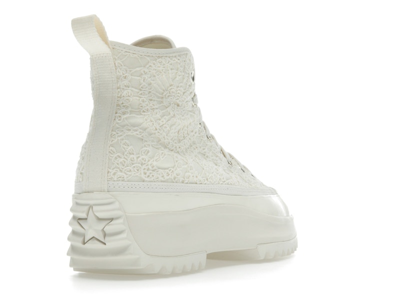 Converse Run Star Hike Platform Hi Daisy Cord Egret