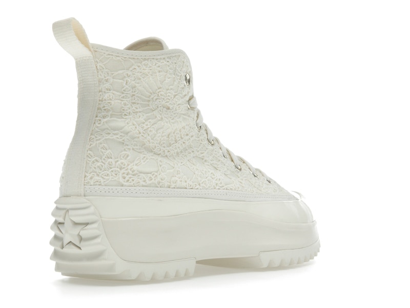 Converse Run Star Hike Platform Hi Daisy Cord Egret