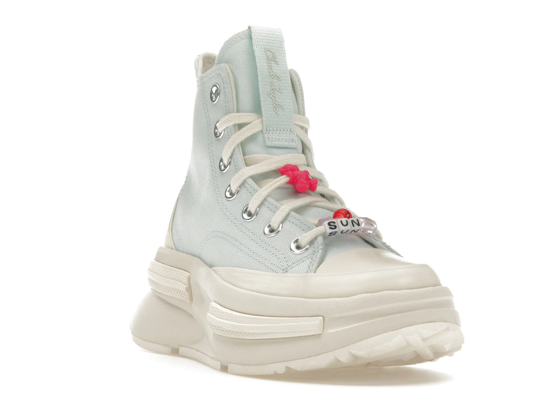 Converse Run Star Legacy CX Platform High DIY Beads Aqua Mist (Women's)