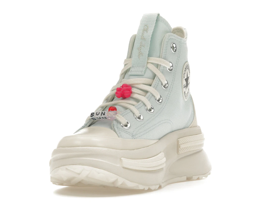 Converse Run Star Legacy CX Platform High DIY Beads Aqua Mist (Women's)