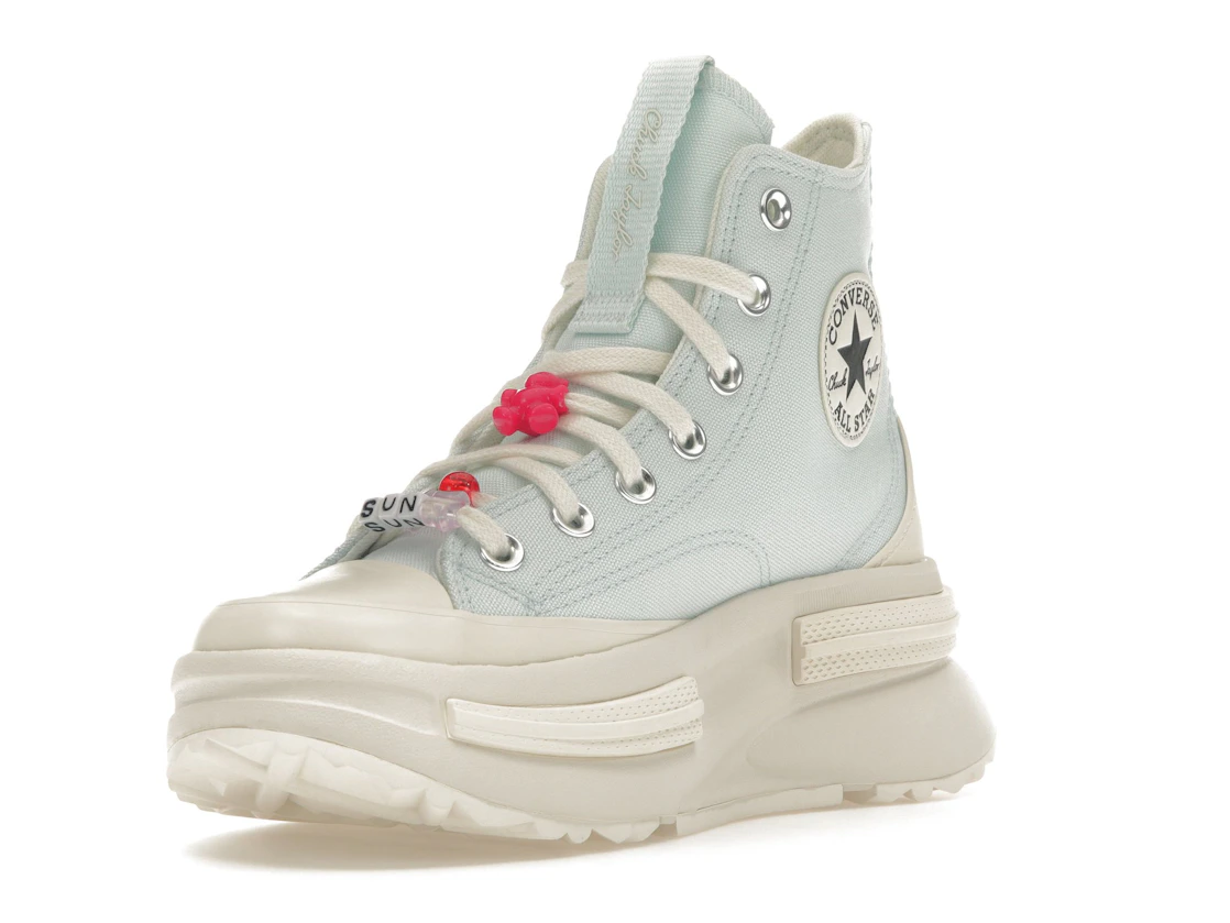 Converse Run Star Legacy CX Platform High DIY Beads Aqua Mist (Women's)