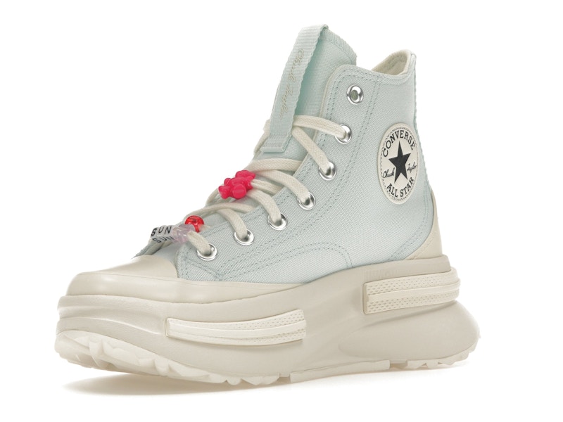Converse Run Star Legacy CX Platform High DIY Beads Aqua Mist (Women's)