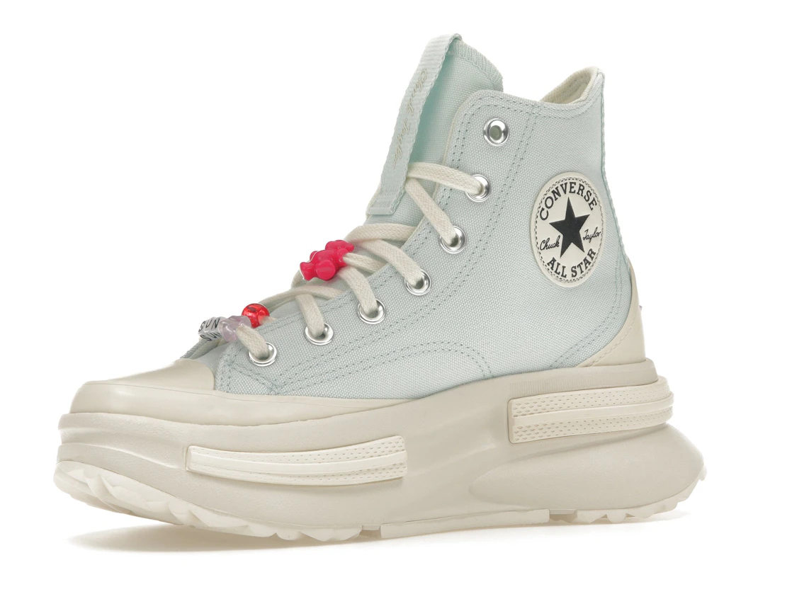 Converse Run Star Legacy CX Platform High DIY Beads Aqua Mist (Women's)