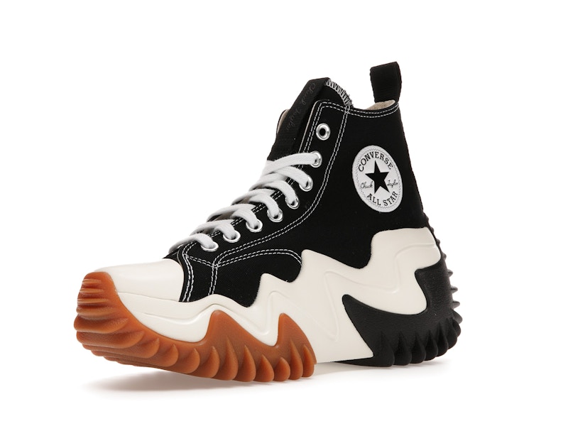Converse Run Star Motion Black White Gum