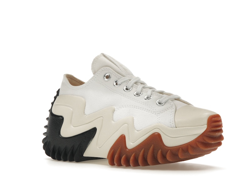 Converse Run Star Motion Ox White Black Egret