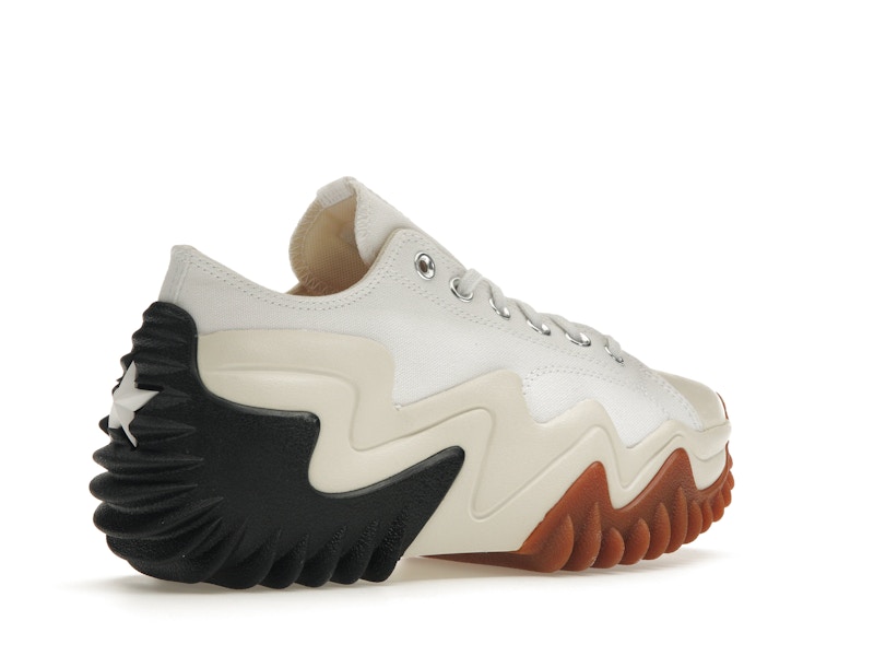 Converse Run Star Motion Ox White Black Egret