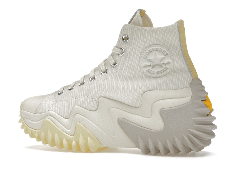 Converse Run Star Motion Platform Egret Soft Sunshine Amarillo