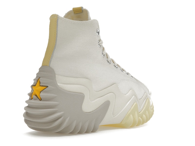 Converse Run Star Motion Platform Egret Soft Sunshine Amarillo