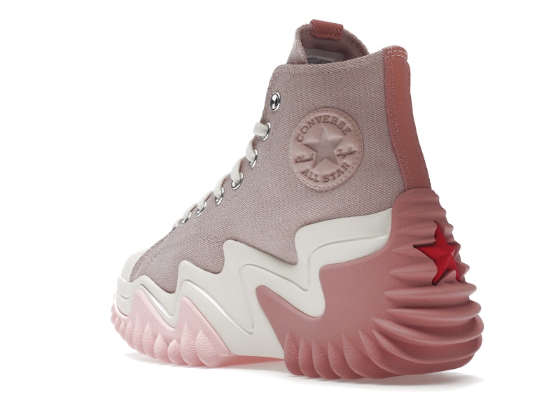 Converse Run Star Motion Platform Stone Mauve Rust Pink