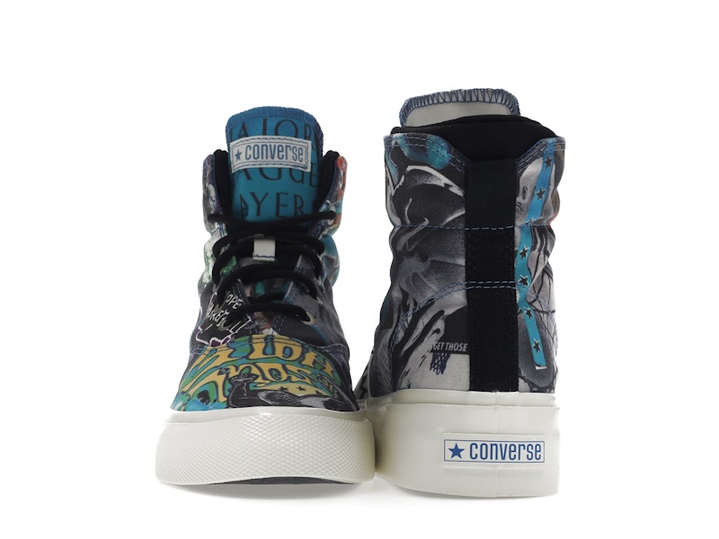 Converse Skid Grip High Beat the World