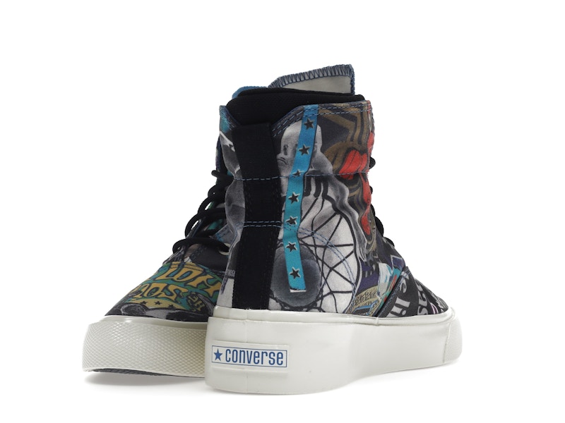 Converse Skid Grip High Beat the World