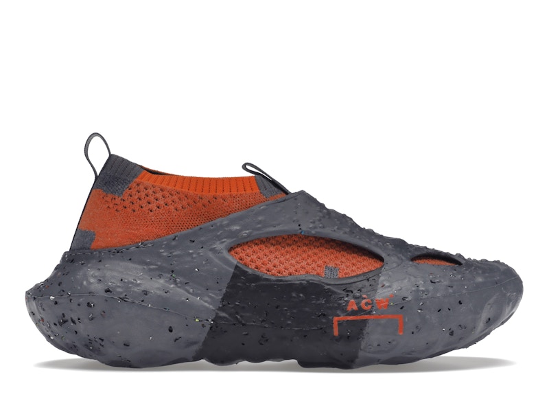 Converse Sponge CX Crater A COLD WALL Dark Grey Tangerine Tango