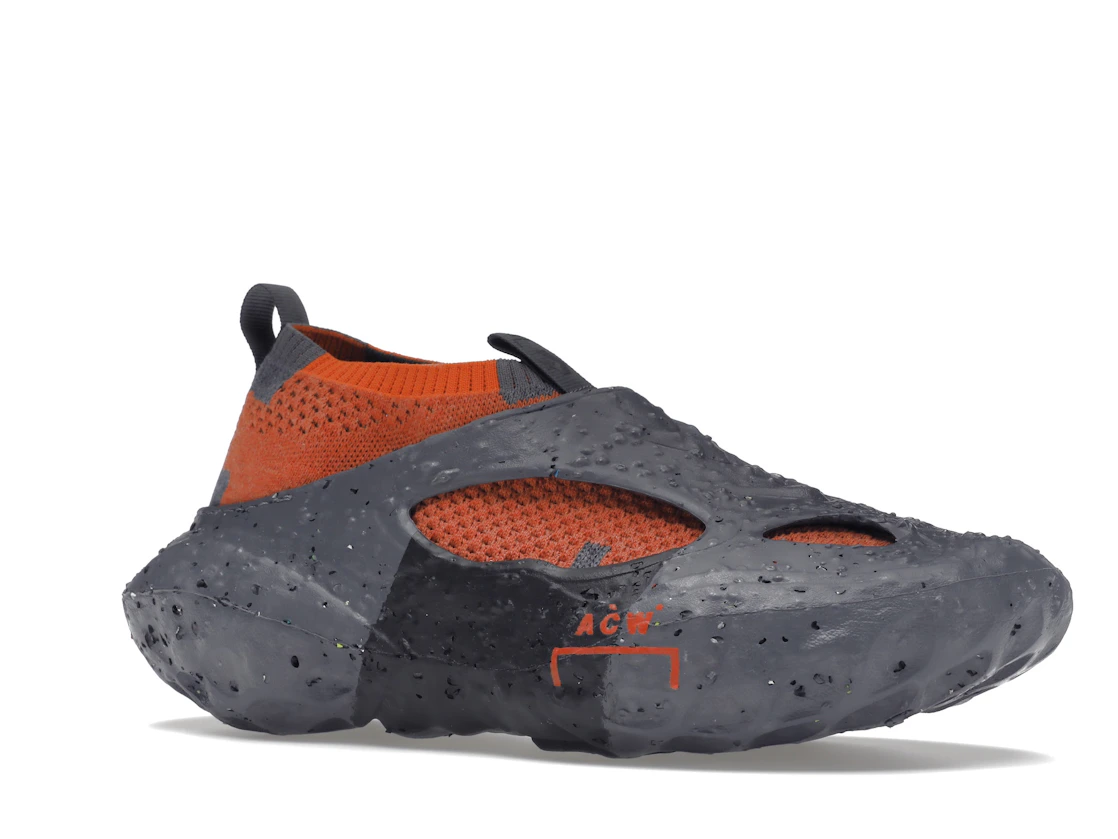 Converse Sponge CX Crater A-COLD-WALL Dark Grey Tangerine Tango