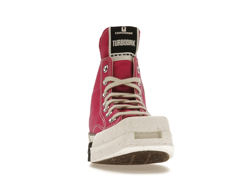 Converse TURBODRK Laceless Chuck Taylor All Star 70 Hi Rick Owens DRKSHDW Cactus Flower Pink