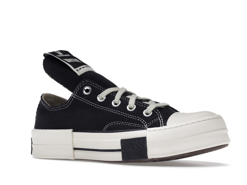 Converse DRKSTR Chuck Taylor All Star 70 Ox Rick Owens DRKSHDW Black