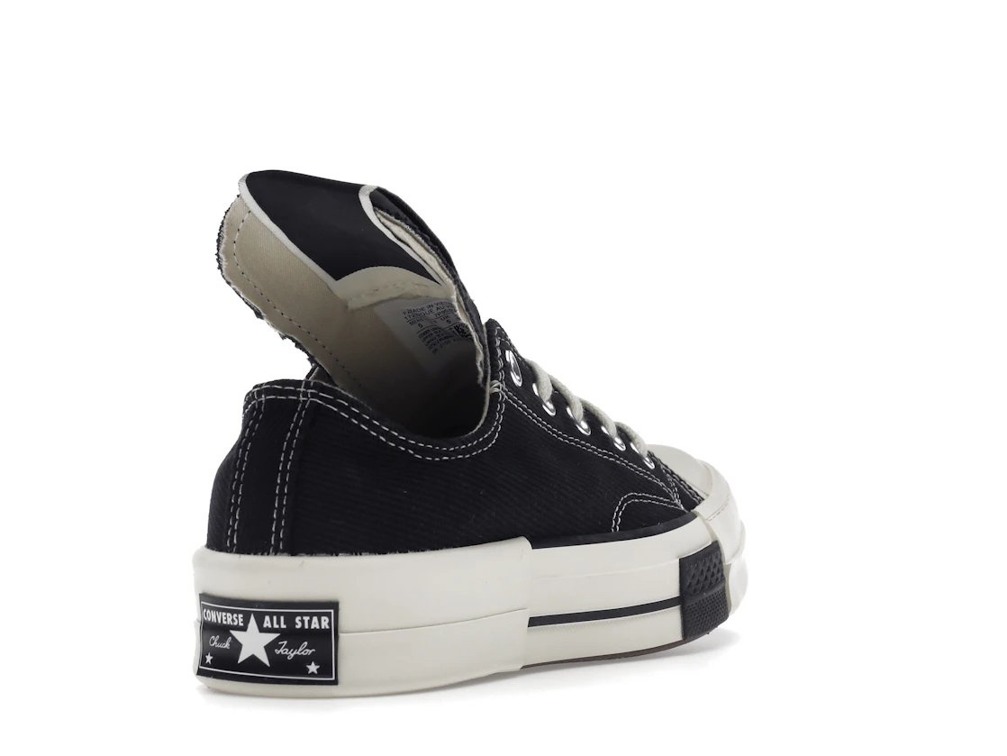 Converse DRKSTR Chuck Taylor All Star 70 Ox Rick Owens DRKSHDW Black