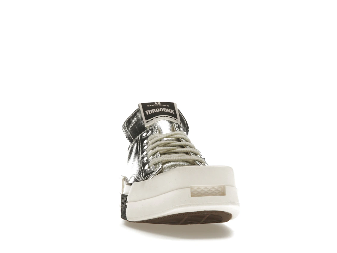 Converse TURBODRK Chuck Taylor All Star 70 Ox Rick Owens DRKSHDW Silver White