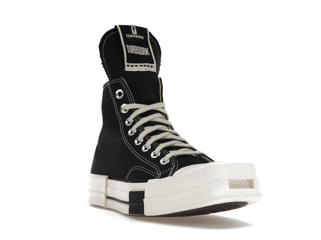 Converse TURBODRK Chuck Taylor All Star 70 Hi Rick Owens DRKSHDW Black