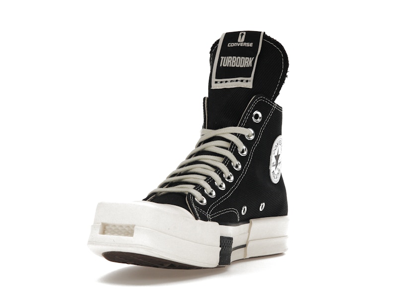 Converse TURBODRK Chuck Taylor All Star 70 Hi Rick Owens DRKSHDW Black