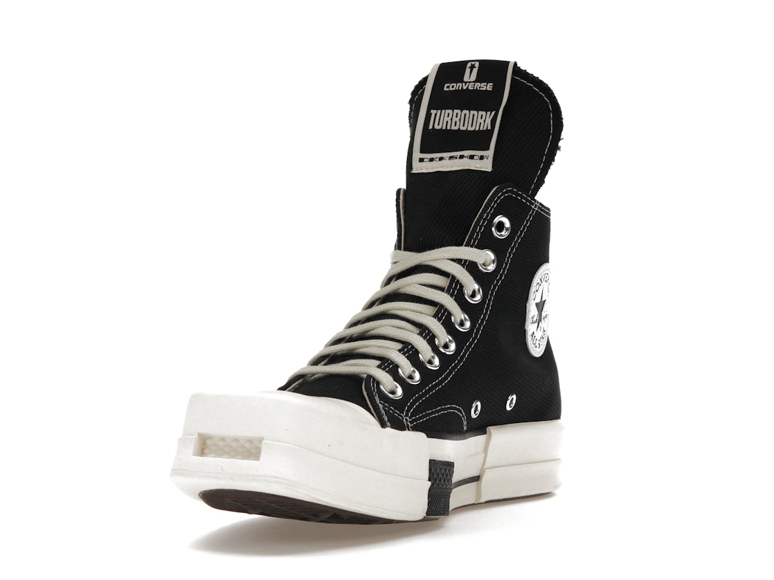 Converse TURBODRK Chuck Taylor All Star 70 Hi Rick Owens DRKSHDW Black