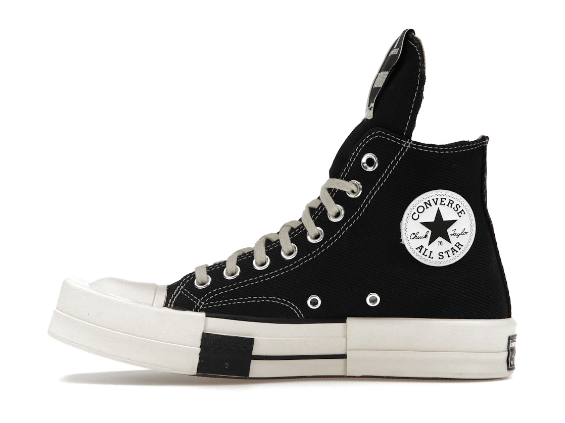 Converse TURBODRK Chuck Taylor All Star 70 Hi Rick Owens DRKSHDW Black