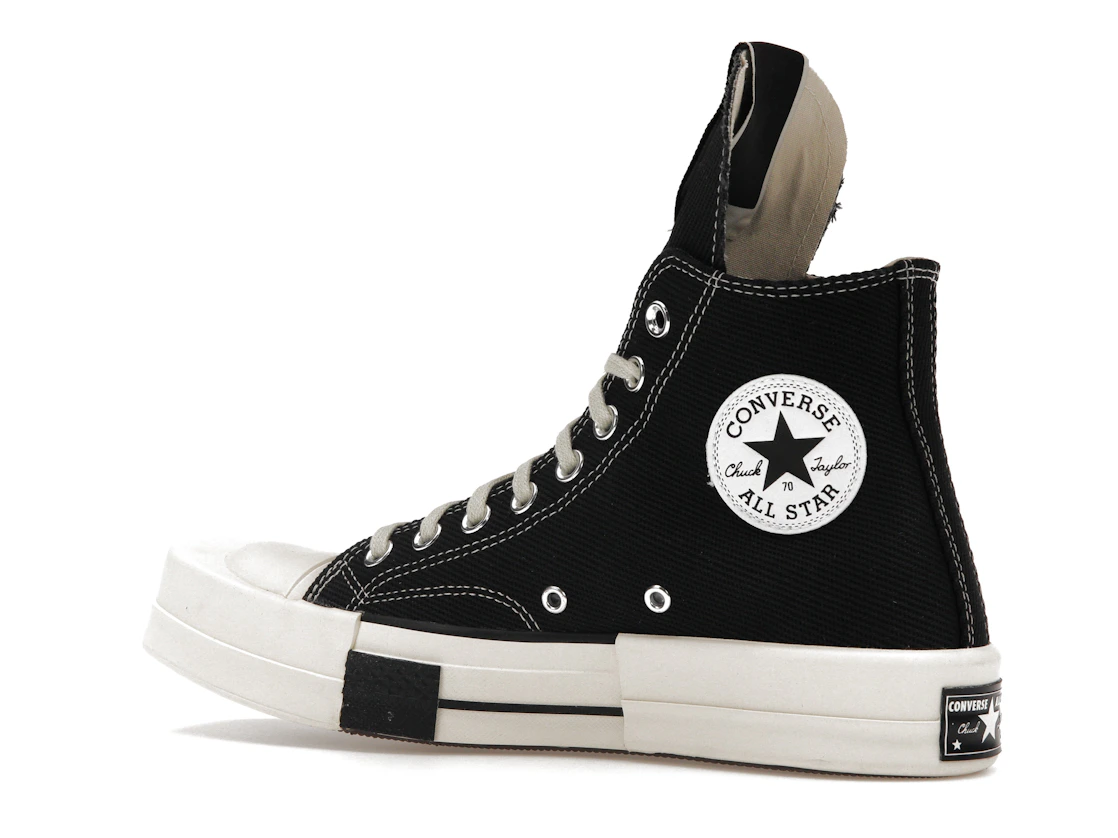 Converse TURBODRK Chuck Taylor All Star 70 Hi Rick Owens DRKSHDW Black