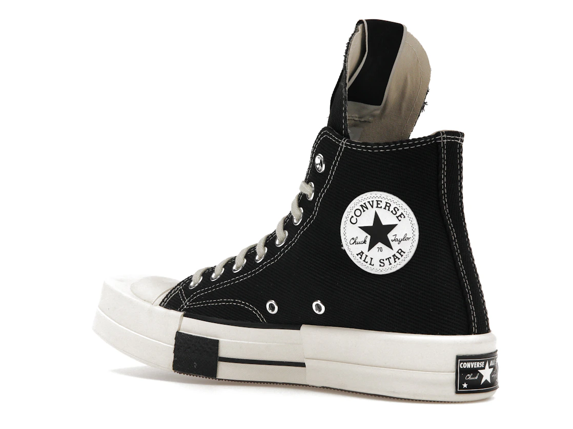 Converse TURBODRK Chuck Taylor All Star 70 Hi Rick Owens DRKSHDW Black