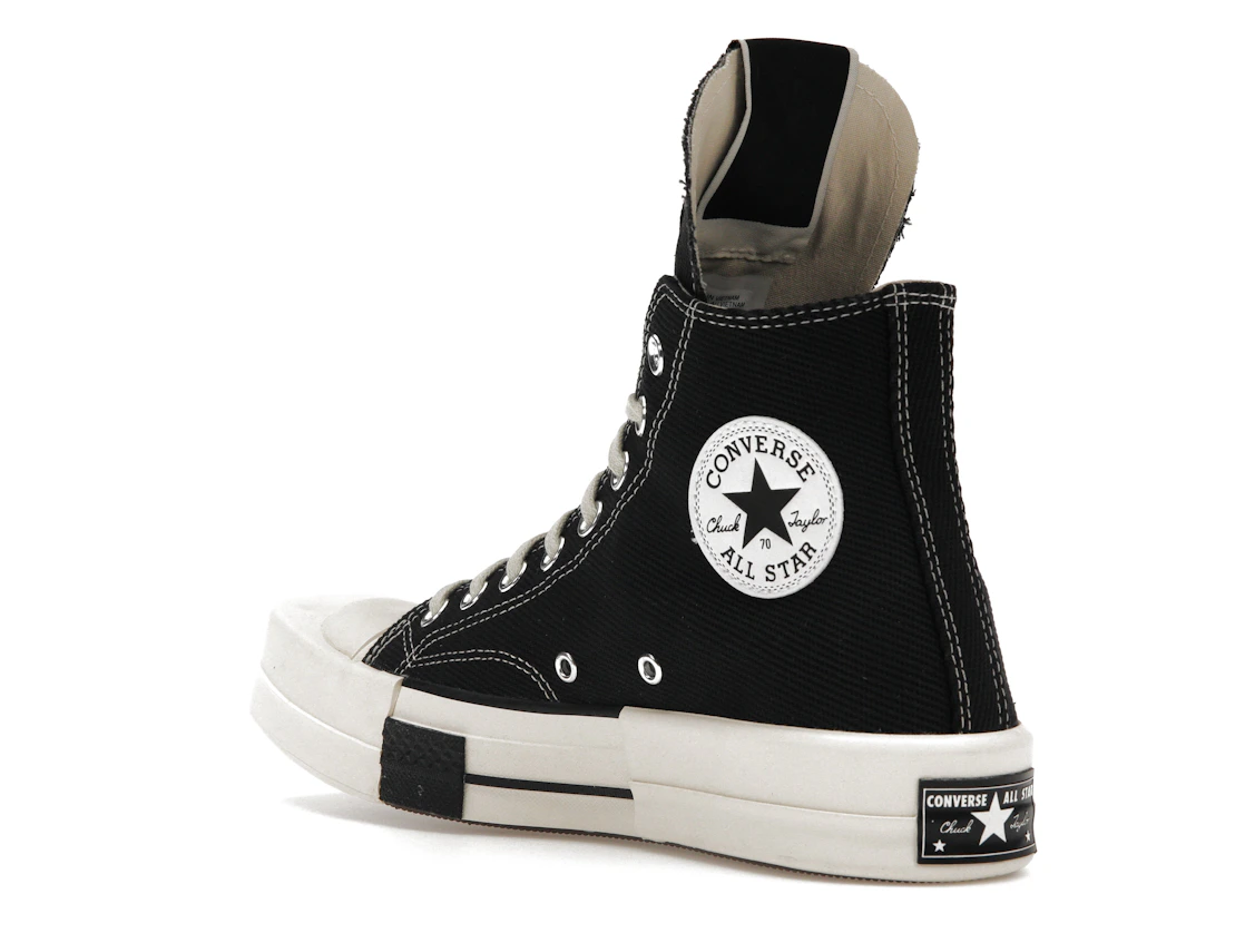 Converse TURBODRK Chuck Taylor All Star 70 Hi Rick Owens DRKSHDW Black