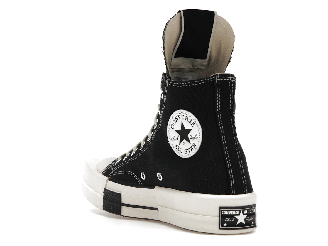 Converse TURBODRK Chuck Taylor All Star 70 Hi Rick Owens DRKSHDW Black