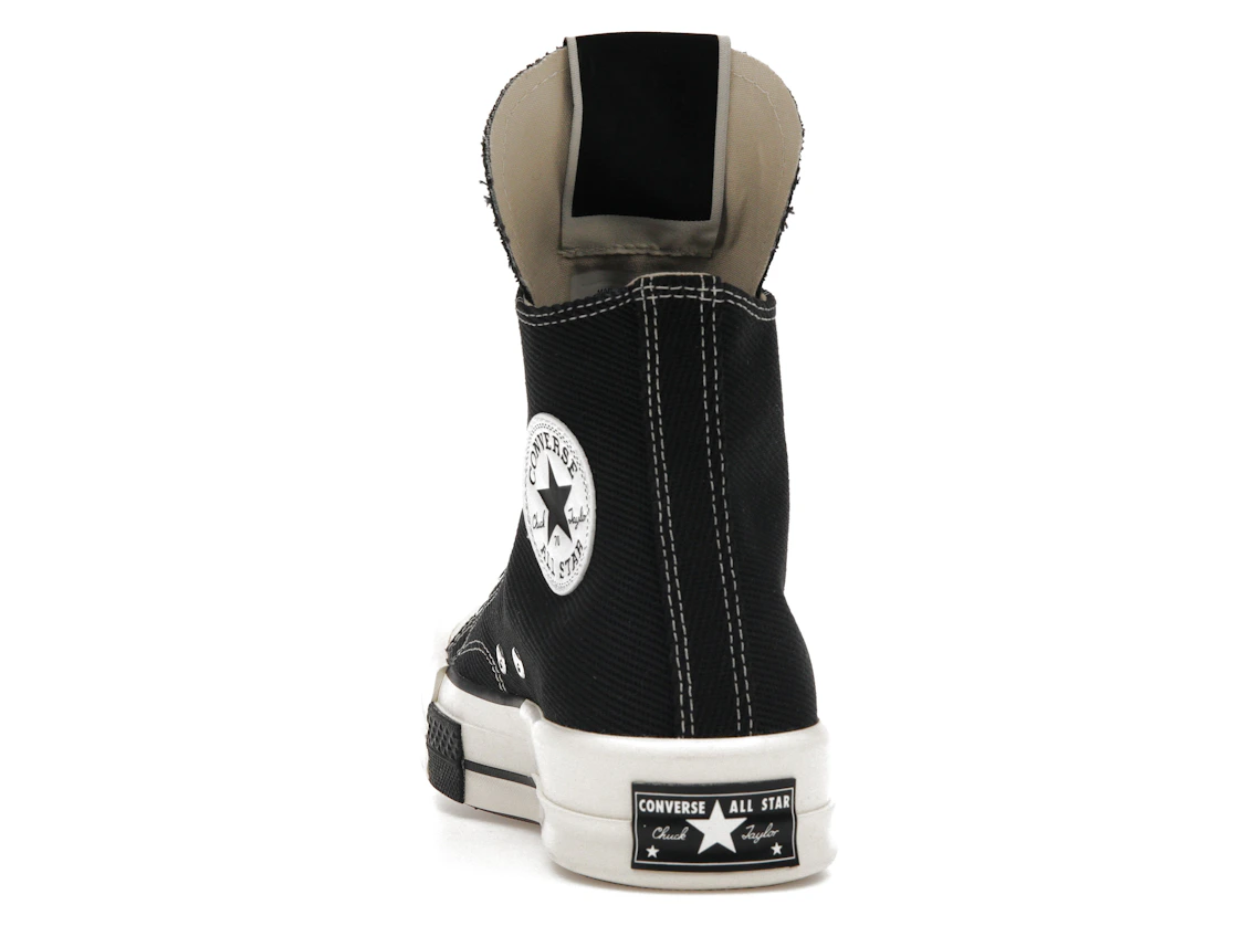 Converse TURBODRK Chuck Taylor All Star 70 Hi Rick Owens DRKSHDW Black