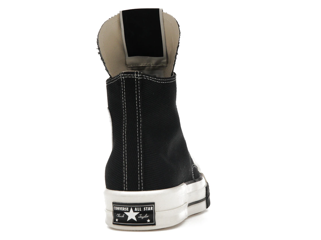 Converse TURBODRK Chuck Taylor All Star 70 Hi Rick Owens DRKSHDW Black